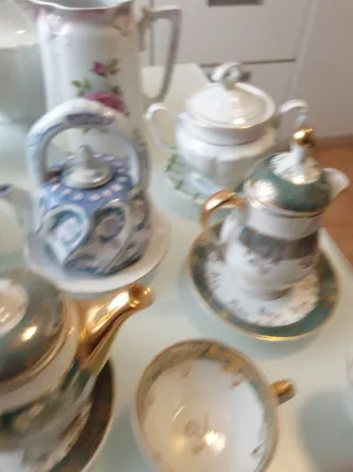 Set di giochi da caffè inglese vintage