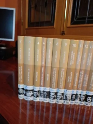 Colección de libros de personajes de la historia