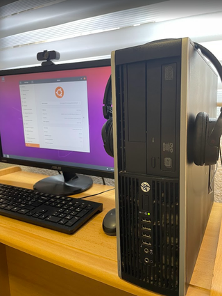 Ordenador HP Escritorio Negro