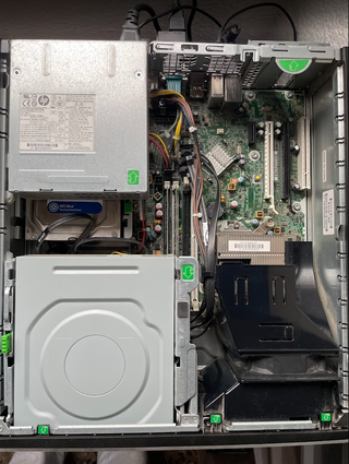 Ordenador HP Escritorio Negro