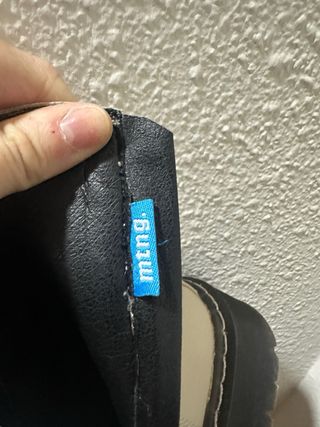 Botas Mustang plataforma beige