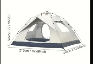 Tienda de campaña POP UP Impermeable 3 personas