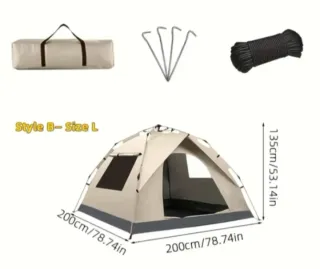 Tienda de campaña POP UP Impermeable 3 personas