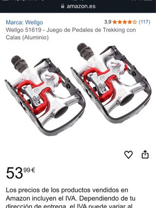Pedales Mixtos Bicicleta