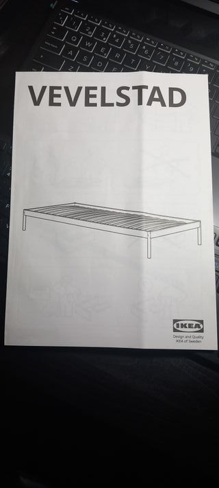 Estructura Cama IKEA VEVELSTAD 90x190