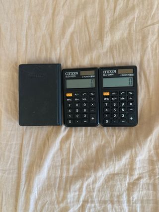 3 Calculadoras Citizen SLD-200N