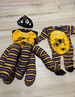 Disfraz araña bebé 0-6 meses