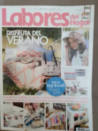 Tres revistas de Labores del Hogar