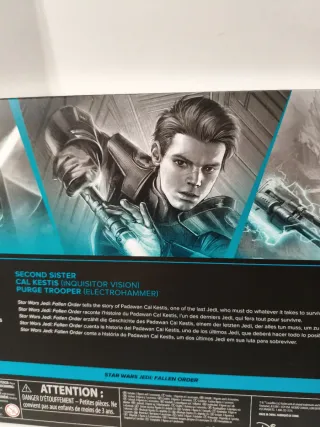 Star Wars Black Series 3 Figuras Fallen Order