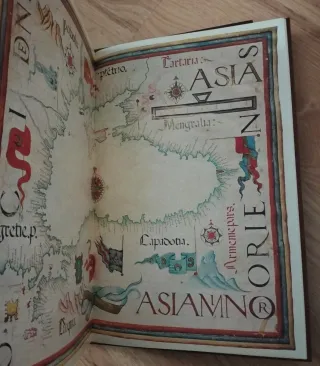 ATLAS DE DIEGO HOMEN 1561 - LIBRO FACSIMIL NÁUTICA