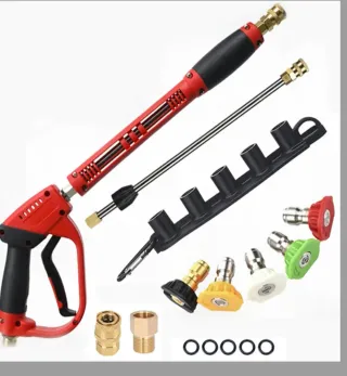 Pistola Hidrolimpiadora + Accesorios