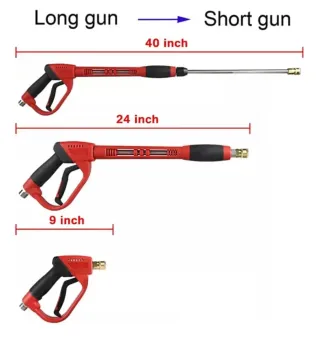 Pistola Hidrolimpiadora + Accesorios