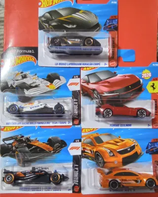 Lote Hot Wheels Formula 1