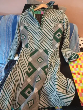 Vestido de lana moderno invierno