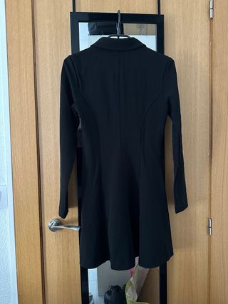 Vestido negro botones Lefties