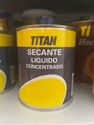 Secante liquido concentrado 375 ml Titan
