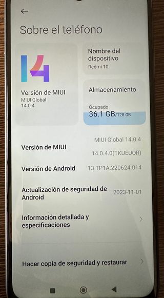 Xiaomi Redmi Note 10 Grigio