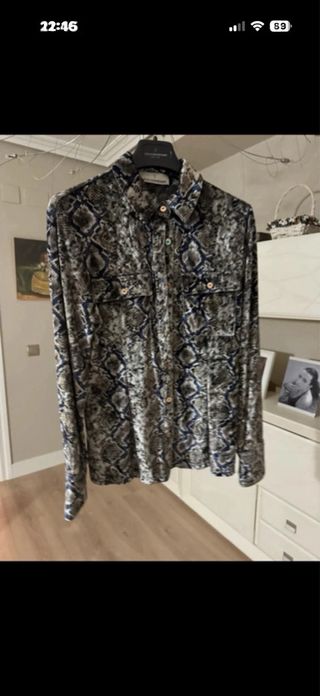 Camisa Lola Casademunt Estampado Serpiente