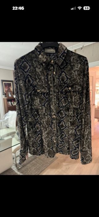 Camisa Lola Casademunt Estampado Serpiente