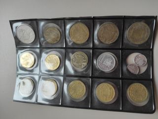 Monedas Pesetas 1, 2 y 2.5