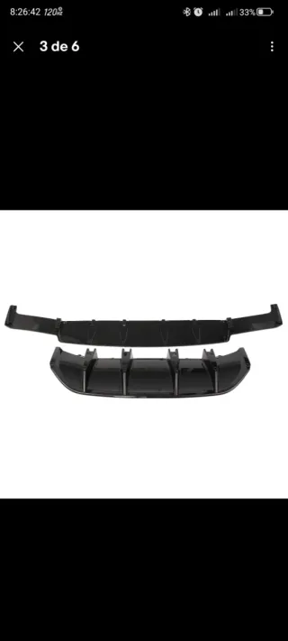 Paragolpes Trasero GLC C253 acabado glc 63