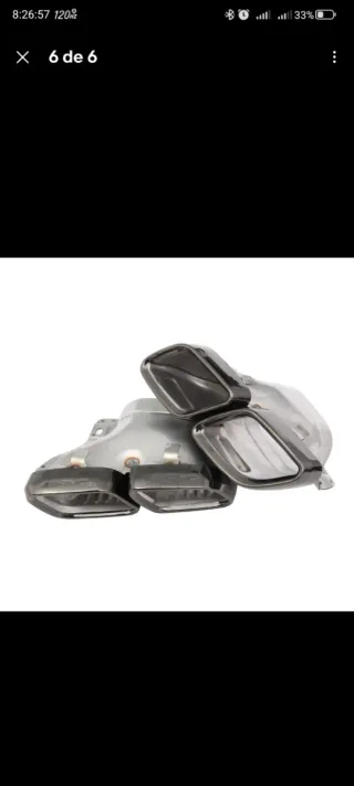 Paragolpes Trasero GLC C253 acabado glc 63