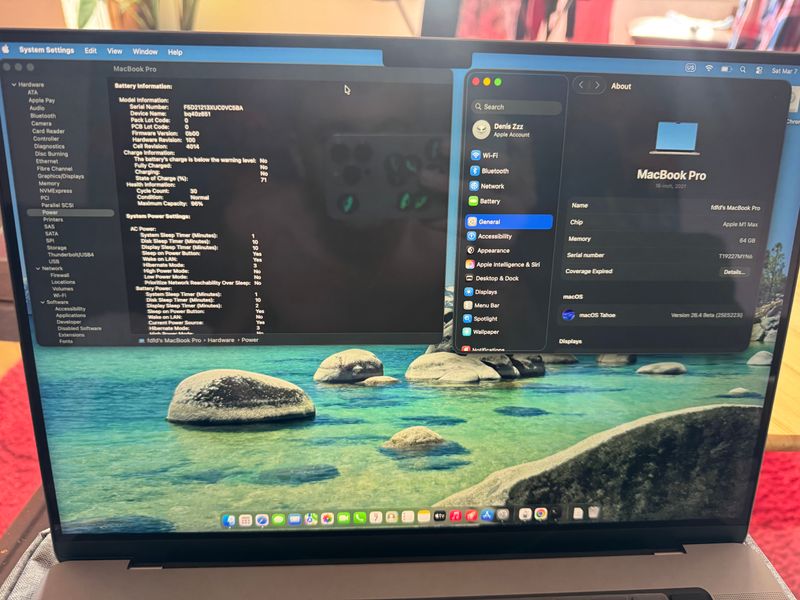 MacBook Pro 16 M1 Max 64GB RAM 1TB SSD afbeelding 4