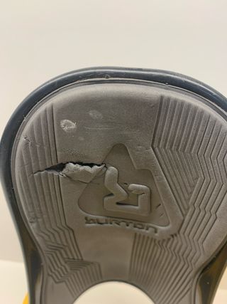 Fijaciones Snowboard Burton Amarillas