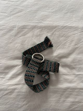 Cinturón trenzado Guanabana hombre