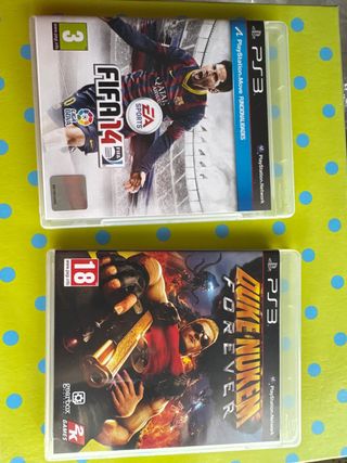 PS3 FIFA 14 y Duke Nukem Forever