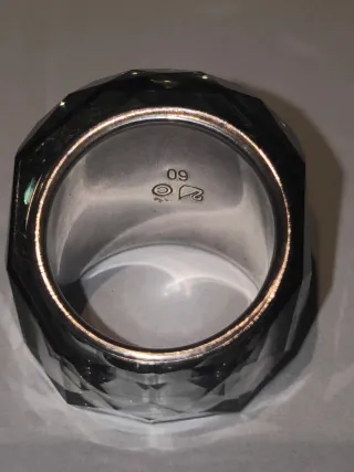 Anillo Swarovski Plata