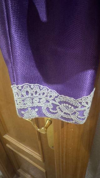 Traje Fallera Adulta Negro Multicolor