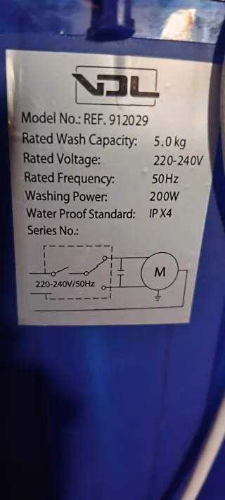 Lavadora Portátil Compacta