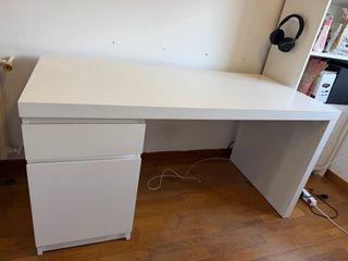 Escritorio IKEA MALM Blanco