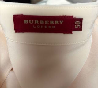 Camisa Burberry Rosa Talla S