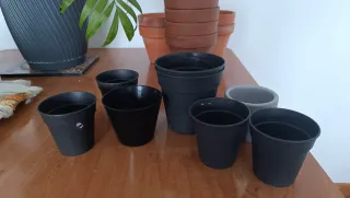 Set de macetas de terracota