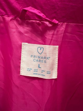 Chaleco acolchado cintura rosa