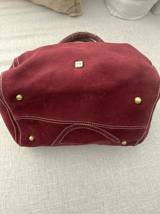 Bolso Purificación García ante burdeos