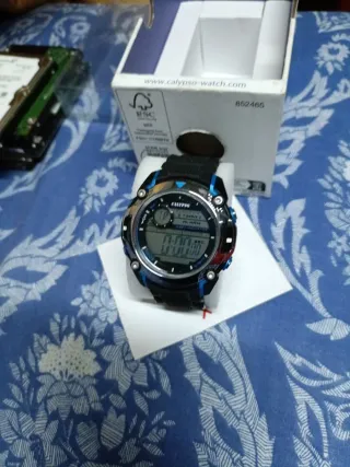 Reloj Calypso Negro y Azul