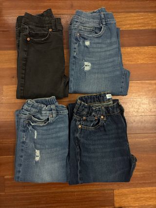 Lote 4 Vaqueros Niños