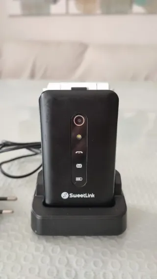 Teléfono móvil SweetLink negro