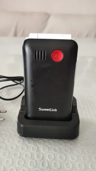 Teléfono móvil SweetLink negro