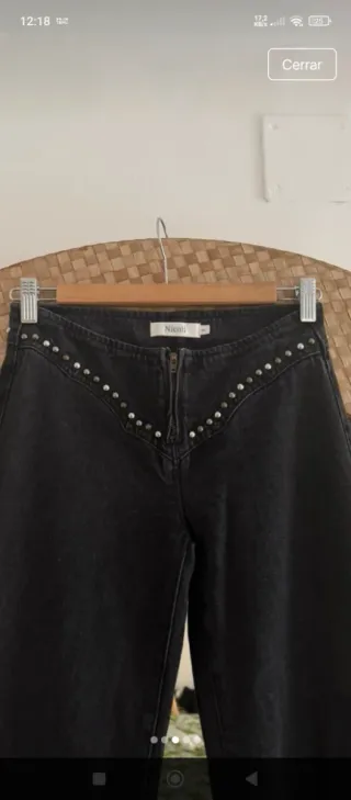 Pantalón vaquero Nicoli XXS con tachuelas