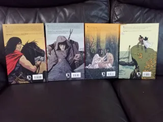 CONAN EL BARBARO BRIAN WOOD COMPLETA 4 TOMOS