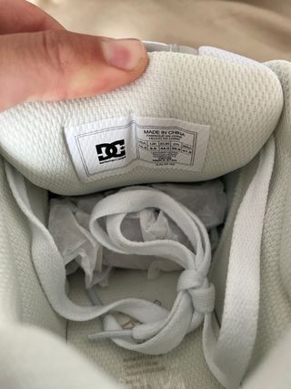 Zapatos DC Shoes Beige/Blanco Talla 44