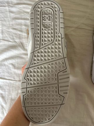 Zapatos DC Shoes Beige/Blanco Talla 44