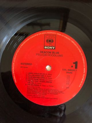 Deacon Blue - Fellow Hoodlums Vinilo