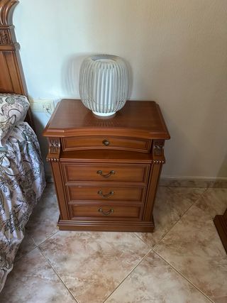 Dormitorio completo madera