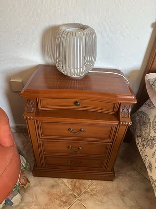 Dormitorio completo madera