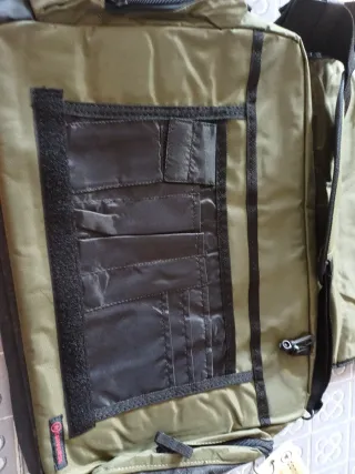 Bandolera Converse Negra y Verde